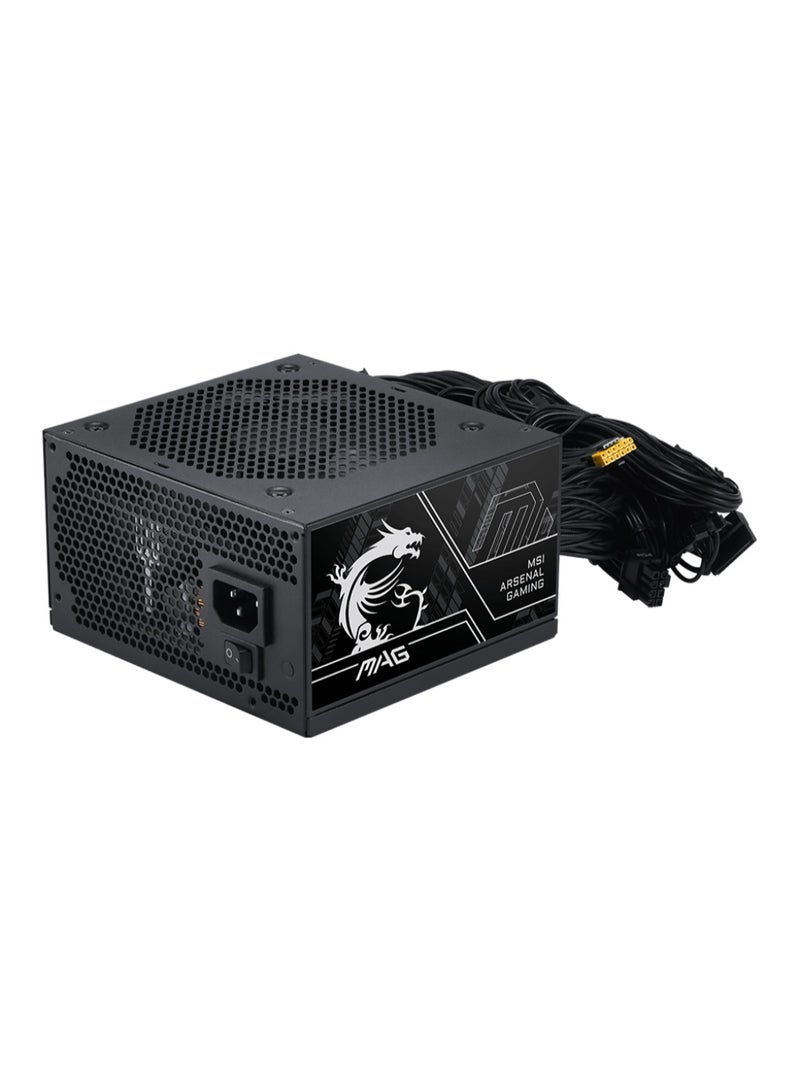 MSI MAG A650BN PCIE5 III 650W Power Supply, 80+ Bronze, ATX 3.1, PCIe 5.1 12V-2x6, Dual EPS, 120mm Fan, Non-Modular Power Supply, Black | 306-7ZPTY18-HD8 - Image 3